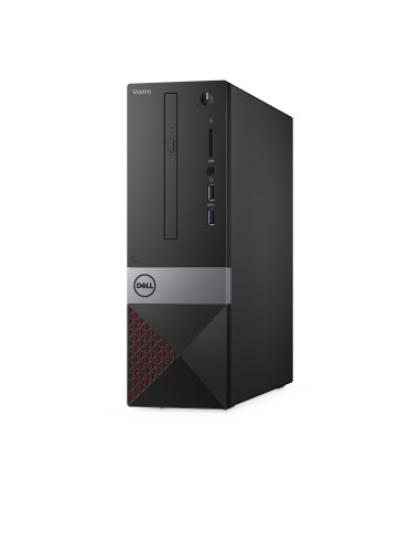 DELL Vostro 3470 DDR4-SDRAM i3-9100 SFF Intel® Core™ i3 4 GB 1000 GB HDD Windows 10 Home PC Nero, Grigio, Rosso