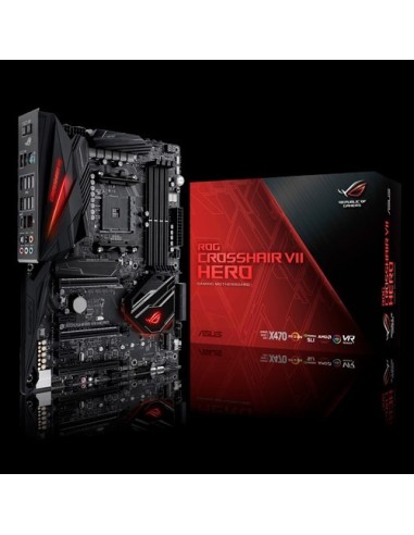 ASUS ROG Crosshair VII Hero AMD X470 Presa AM4 ATX