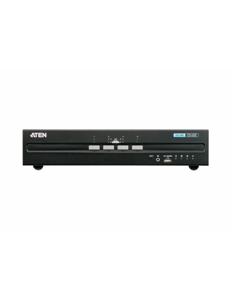 ATEN Switch KVM schermo doppio USB DVI per la sicurezza a 4 porte (conforme PSS PP v3.0)