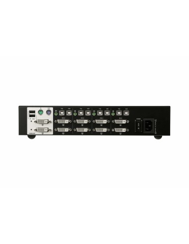ATEN Switch KVM schermo doppio USB DVI per la sicurezza a 4 porte (conforme PSS PP v3.0)