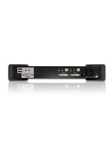 Aten CS1182 switch per keyboard-video-mouse (kvm) Nero