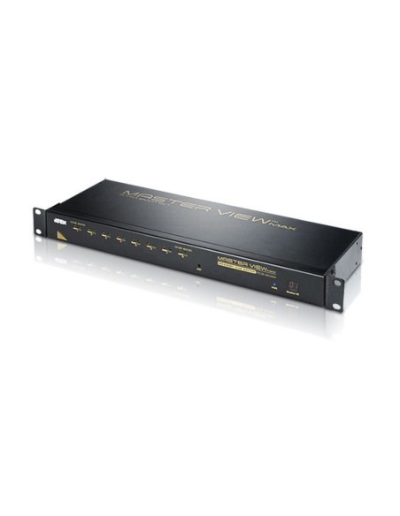 ATEN CS1208A-AT-G switch per keyboard-video-mouse (kvm) Montaggio rack Nero