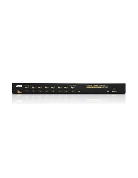 Aten CS1216A-AT-G switch per keyboard-video-mouse (kvm) Montaggio rack Nero