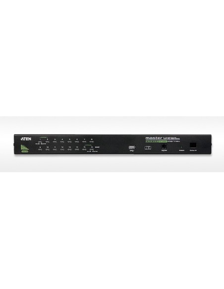 Aten CS1716I switch per keyboard-video-mouse (kvm) Montaggio rack Nero