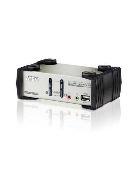 ATEN CS1732B switch per keyboard-video-mouse (kvm) Grigio