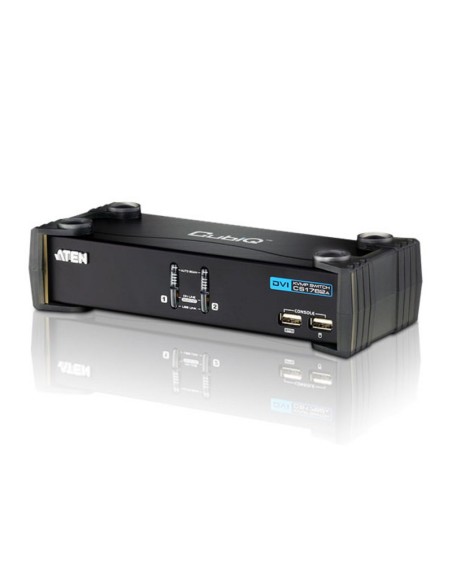 ATEN CS1762A switch per keyboard-video-mouse (kvm) Nero