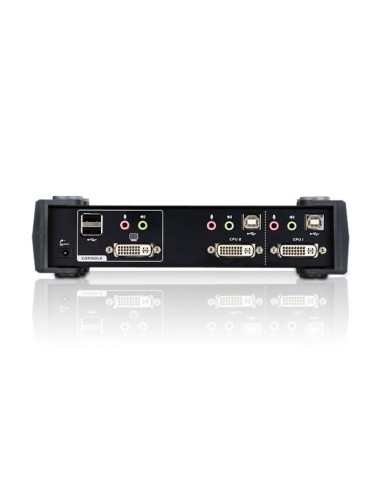 ATEN CS1762A switch per keyboard-video-mouse (kvm) Nero