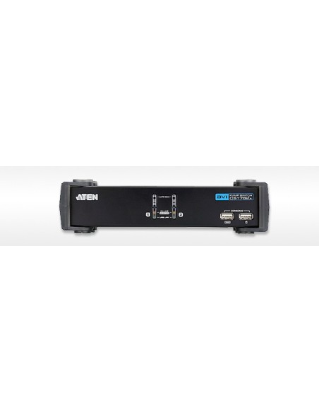 ATEN CS1762A switch per keyboard-video-mouse (kvm) Nero