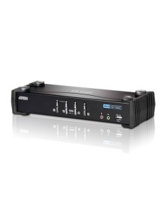 Aten CS1764A switch per keyboard-video-mouse (kvm) Nero