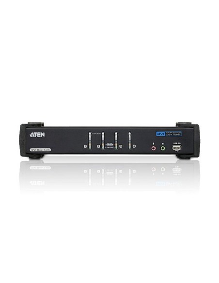 ATEN Switch KVMP™ Dual Link audio USB DVI a 4 porte