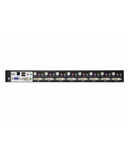 ATEN Switch KVM USB DVI Dual Link Audio 8-porte