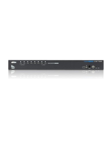 Aten CS1798 switch per keyboard-video-mouse (kvm) Montaggio rack Nero