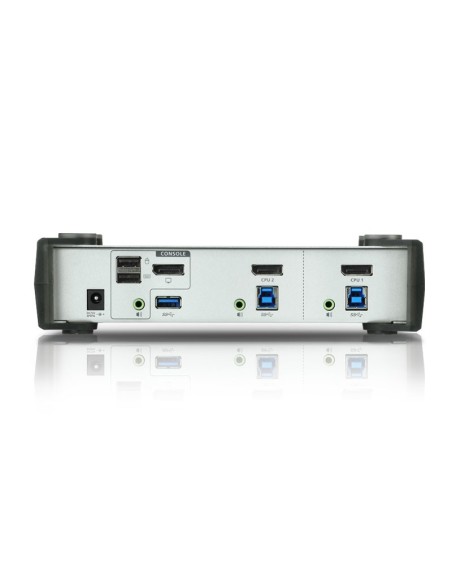ATEN CS1912 switch per keyboard-video-mouse (kvm) Nero, Grigio