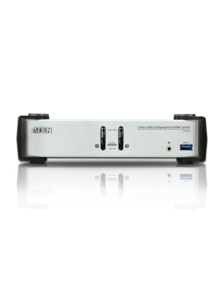 ATEN CS1912 switch per keyboard-video-mouse (kvm) Nero, Grigio