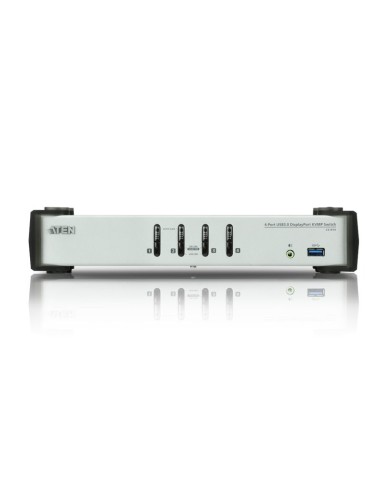 Aten CS1914 switch per keyboard-video-mouse (kvm) Nero, Grigio