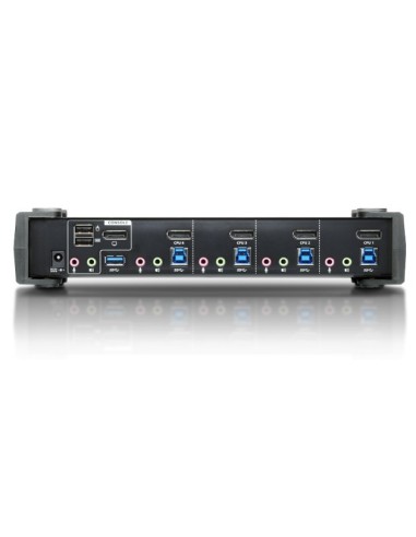 Aten Umschalter switch per keyboard-video-mouse (kvm) Nero