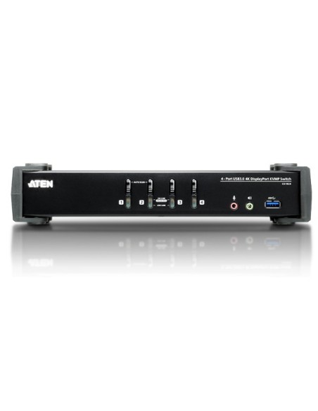 Aten Umschalter switch per keyboard-video-mouse (kvm) Nero