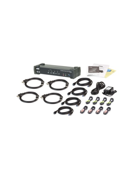 Aten CS1924M switch per keyboard-video-mouse (kvm) Nero
