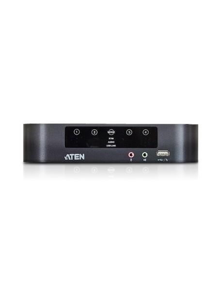 Aten CS1944 switch per keyboard-video-mouse (kvm) Nero