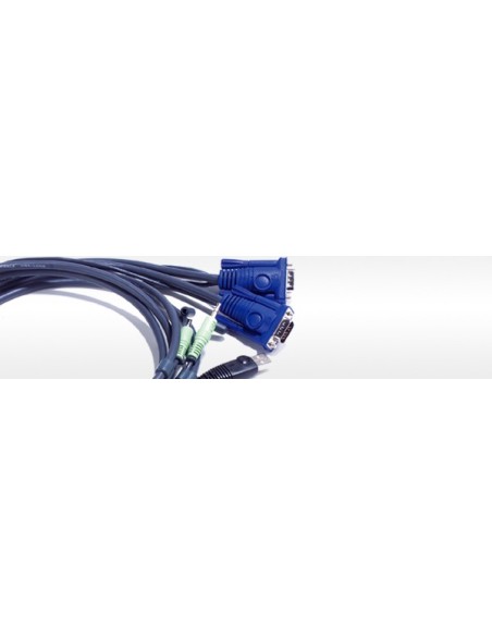 Aten CS62US switch per keyboard-video-mouse (kvm) Nero