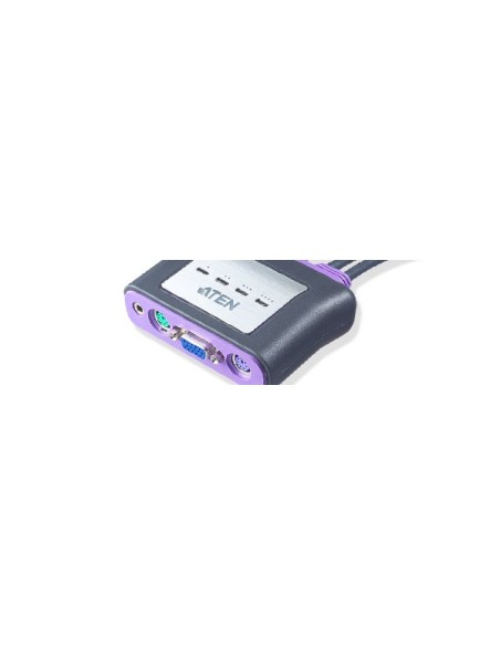 Aten CS64A switch per keyboard-video-mouse (kvm) Nero