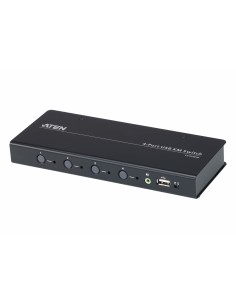 ATEN Switch KM USB a 4 porte illimitato (cavi inclusi)