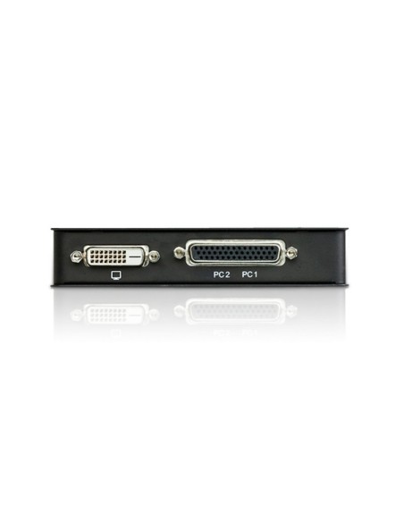 Aten CS72D switch per keyboard-video-mouse (kvm) Nero