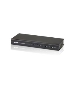 Aten CS74D-AT-G switch per keyboard-video-mouse (kvm) Nero