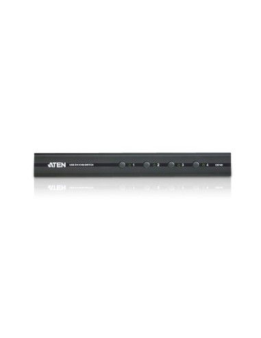 Aten CS74D-AT-G switch per keyboard-video-mouse (kvm) Nero