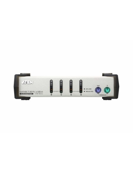 ATEN CS84AC-AT switch per keyboard-video-mouse (kvm) Grigio