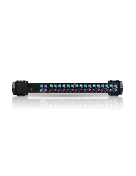 Aten CS9138 switch per keyboard-video-mouse (kvm) Montaggio rack Nero