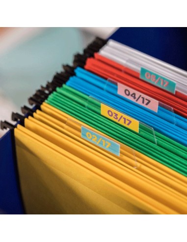 Brother CZ-1001 nastro per etichettatrice Viola su bianco