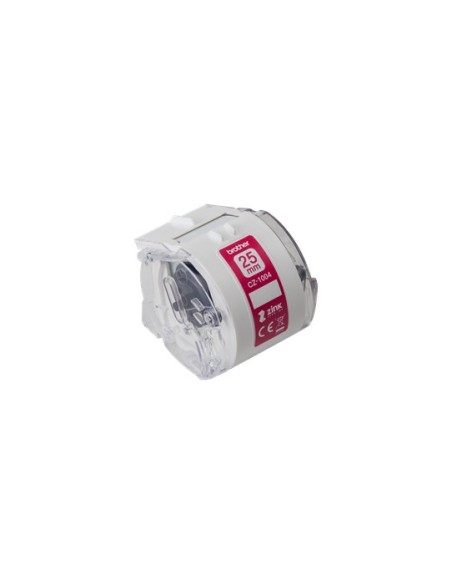 Brother CZ-1004 nastro per etichettatrice Bianco