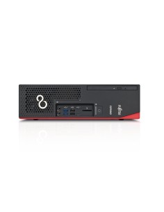 Fujitsu ESPRIMO D738 DDR4-SDRAM i5-8500 Desktop Intel® Core™ i5 8 GB 256 GB SSD Windows 10 Pro PC Nero, Rosso