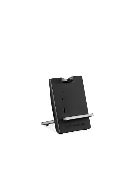 EPOS | SENNHEISER IMPACT D 10 USB ML - EU Auricolare Wireless A clip, A Padiglione, Passanuca Ufficio Nero, Argento
