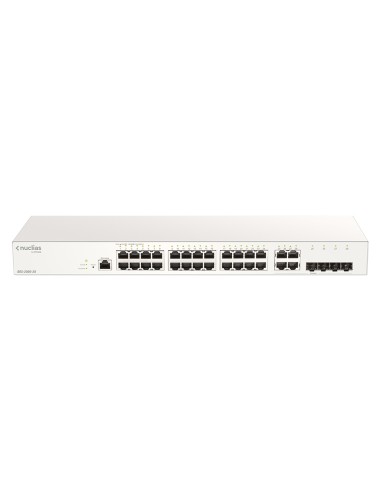 D-Link DBS-2000-28 switch di rete Gestito Gigabit Ethernet (10 100 1000) Grigio