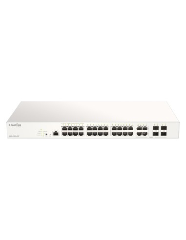 D-Link DBS-2000-28P switch di rete Supporto Power over Ethernet (PoE) Grigio