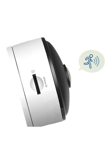 D-Link DCS-8010LH telecamera di sorveglianza Telecamera di sicurezza IP Interno Sferico 1280 x 720 Pixel Scrivania Parete