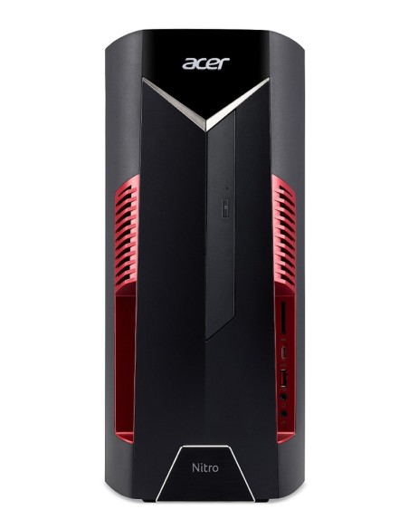 Acer NITRO 50 N50-600 DDR4-SDRAM i7-8700 Desktop Intel® Core™ i7 16 GB 512 GB SSD Windows 10 Home PC Nero, Rosso