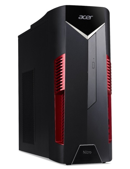 Acer NITRO 50 N50-600 DDR4-SDRAM i7-8700 Desktop Intel® Core™ i7 16 GB 512 GB SSD Windows 10 Home PC Nero, Rosso