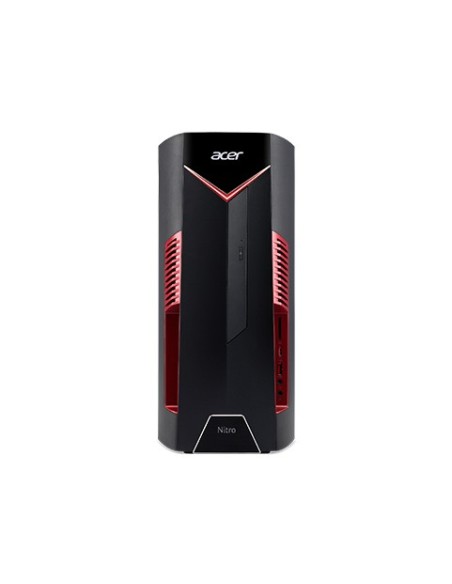 Acer NITRO 50 N50-600 DDR4-SDRAM i5-8400 Desktop Intel® Core™ i5 16 GB 1256 GB HDD+SSD Windows 10 Home PC Nero, Rosso
