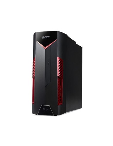 Acer NITRO 50 N50-600 DDR4-SDRAM i5-8400 Desktop Intel® Core™ i5 16 GB 1256 GB HDD+SSD Windows 10 Home PC Nero, Rosso