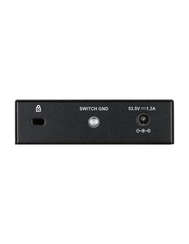 D-Link DGS-1005P switch di rete Non gestito L2 Gigabit Ethernet (10 100 1000) Supporto Power over Ethernet (PoE) Nero