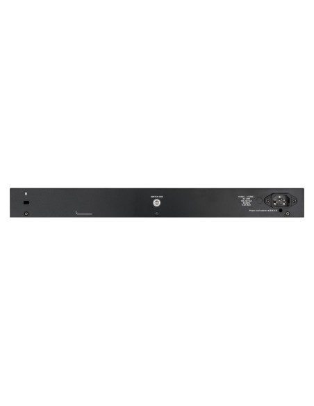 D-Link DGS-1250-28XMP switch di rete Gestito L3 Gigabit Ethernet (10 100 1000) Supporto Power over Ethernet (PoE) Nero