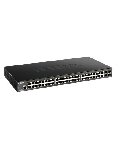 D-Link DGS-1250-52X switch di rete Gestito L3 Gigabit Ethernet (10 100 1000) Nero