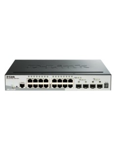 D-Link DGS-1510 Gestito L3 Gigabit Ethernet (10 100 1000) Supporto Power over Ethernet (PoE) Nero