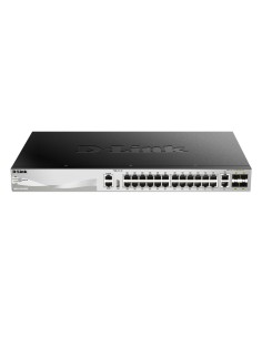 D-Link DGS-3130-30TS Gestito L3 Gigabit Ethernet (10 100 1000) Nero, Grigio 2