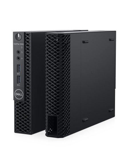 DELL OptiPlex 3060 DDR4-SDRAM i3-8100T mini PC Intel® Core™ i3 4 GB 500 GB HDD Windows 10 Pro Nero