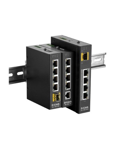 D-Link DIS‑100G‑5PSW Non gestito L2 Gigabit Ethernet (10 100 1000) Supporto Power over Ethernet (PoE) Nero