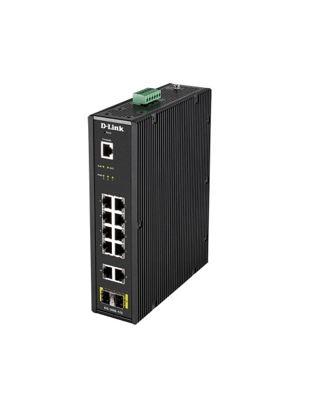 D-Link DIS-200G-12S switch di rete Gestito L2 Gigabit Ethernet (10 100 1000) Nero
